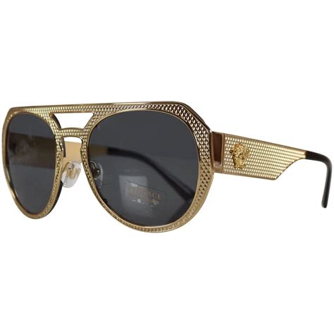 versace gold mens sunglasses|versace sunglasses men price.